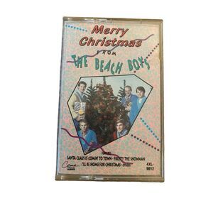 Merry Christmas From The Beach Boys Cassette Tape Music